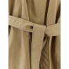Cotton dress with belt