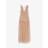 Red Carpet long dress with rhinestones detail