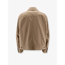 Cotton jacket with Triomphe patch