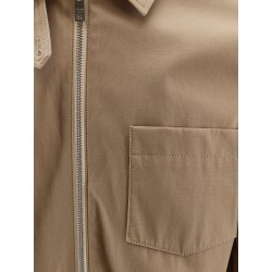 Cotton jacket with Triomphe patch