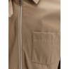 Cotton jacket with Triomphe patch