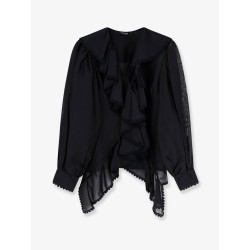 Shirt with rouches
