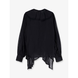 Shirt with rouches