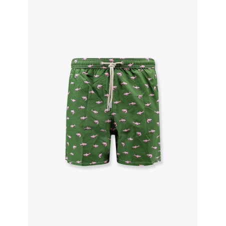 Recycled material swim trunks