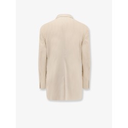 Rocchetta linen and viscose suit