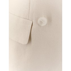 Rocchetta linen and viscose suit