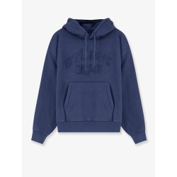 Cotton blend sweatshirt with logo on the front