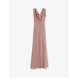 Satin long dress