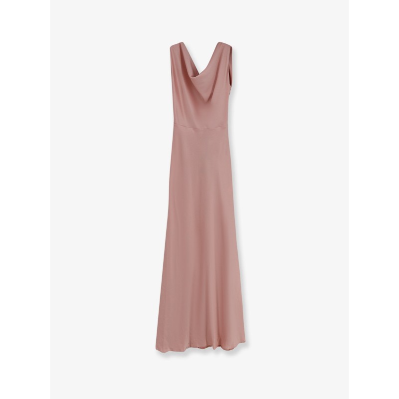 Satin long dress