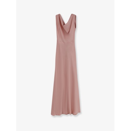 Satin long dress