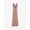 Satin long dress