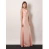 Satin long dress
