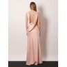 Satin long dress