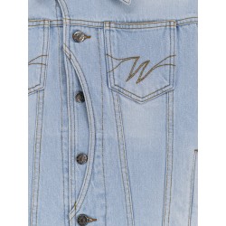 Postman blue denim jacket