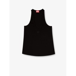 Ribbed cotton tank top