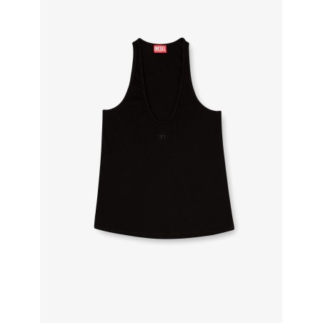 Ribbed cotton tank top