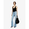 Ribbed cotton tank top