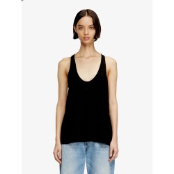 Ribbed cotton tank top