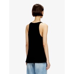 Ribbed cotton tank top