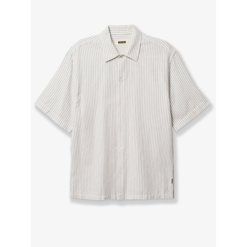 WBWang Linen and Cotton Blend Shirt