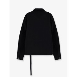 Black denim jacket