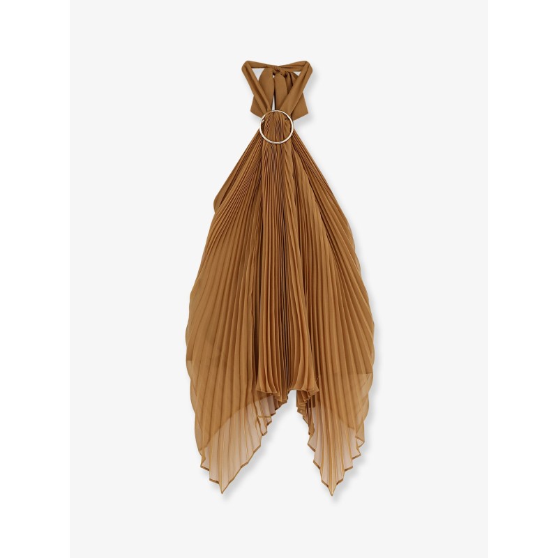 Mxevalzer pleated top