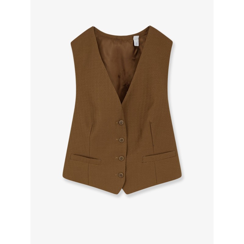 Warren wool and mohair vest