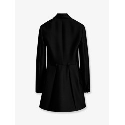 Wool and silk tuxedo blazer