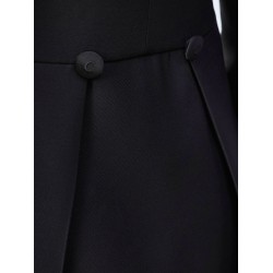 Wool and silk tuxedo blazer