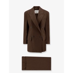 Rocchetta linen and viscose suit