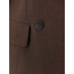 Rocchetta linen and viscose suit