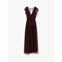 Red Carpet long dress with rhinestones detail