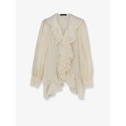 Shirt with rouches