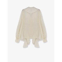 Shirt with rouches