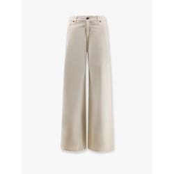 Cotton blend trousers