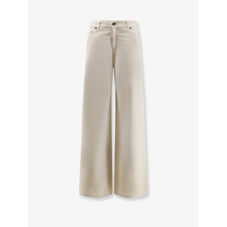 Cotton blend trousers
