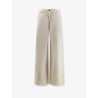 Cotton blend trousers