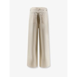 Cotton blend trousers