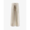 Cotton blend trousers