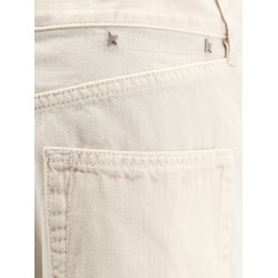 Cotton blend trousers