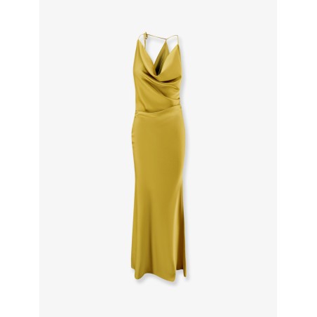 Satin long dress