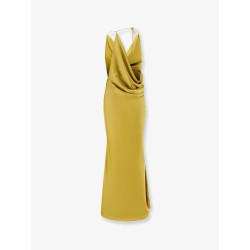Satin long dress