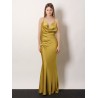 Satin long dress