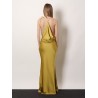 Satin long dress