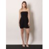 Mini dress with stays