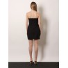 Mini dress with stays