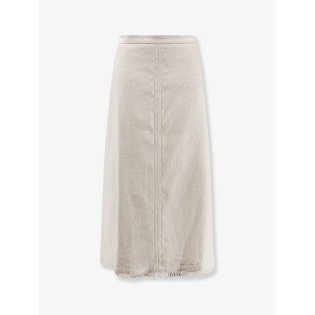 Smmfiocchi linen and cotton skirt