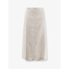 Smmfiocchi linen and cotton skirt