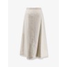 Smmfiocchi linen and cotton skirt