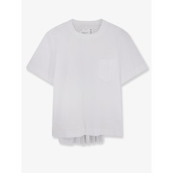 Cotton and polyester t-shirt